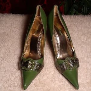 Beautiful Green Heels